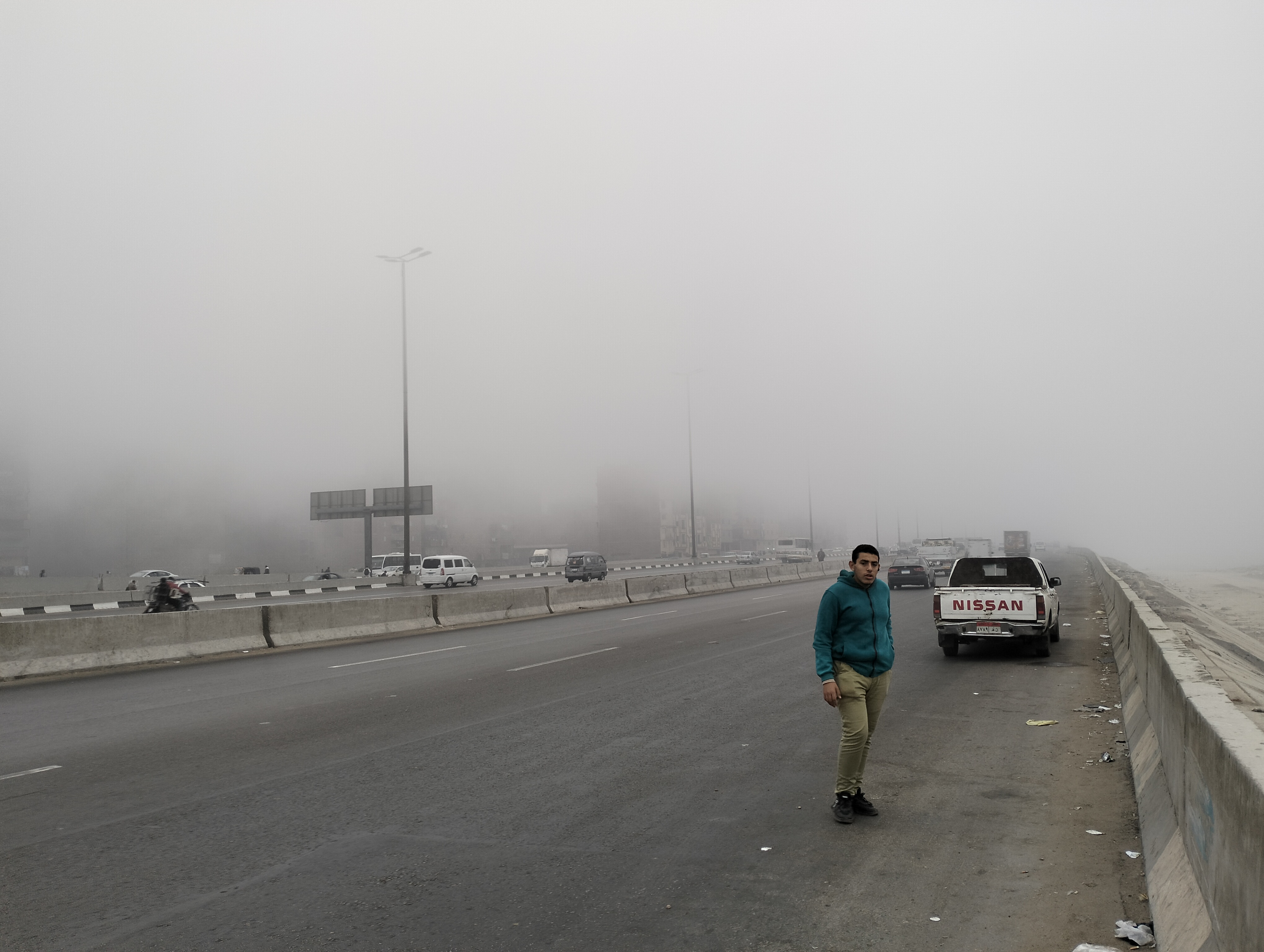 الأرصاد تصدر النشرة الجوية وتحذر من الشبورة صباحا - صورة أرشيفية